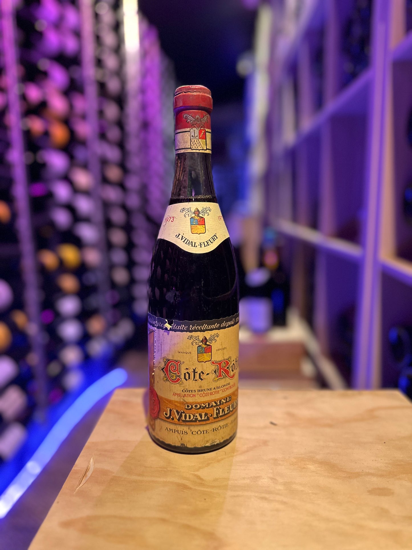 Côte-Rôtie Vidal Fleury 1973